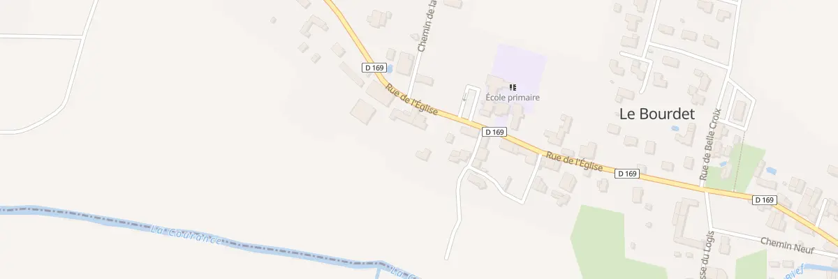 Plan du 17 Rue de l’Eglise au Bourdet