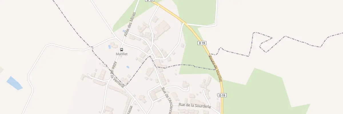 Plan du 23 Che de l’Ancien Abattoir à Marillet