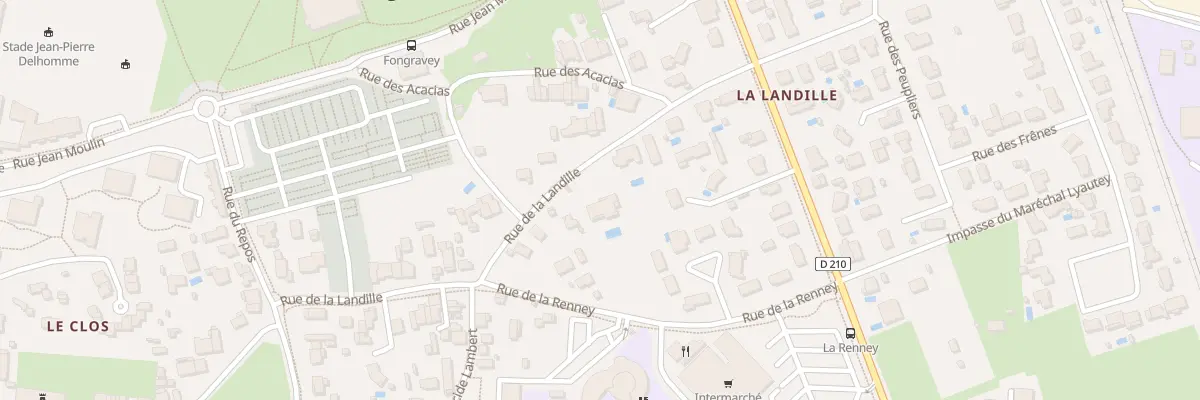 Plan du 31 Rue de la Landille à Blanquefort