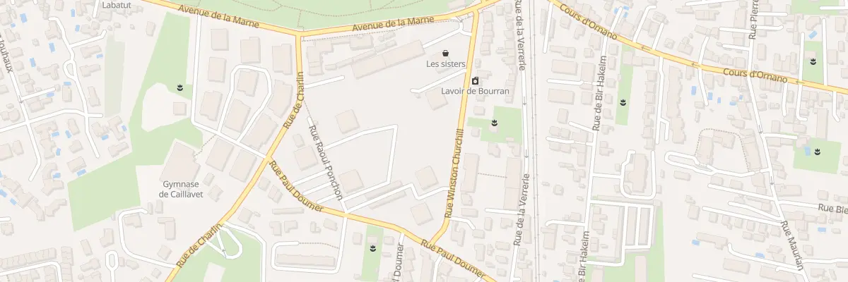 Plan du 5 Av Winston Churchill à Mérignac