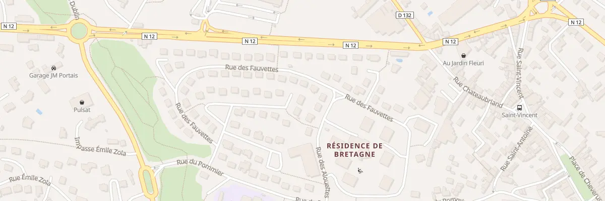 Plan du 196 Imp des Pinsons à Mayenne