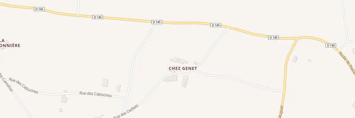 Plan du 25 Rue des Oeillets à Saint-Bonnet-sur-Gironde