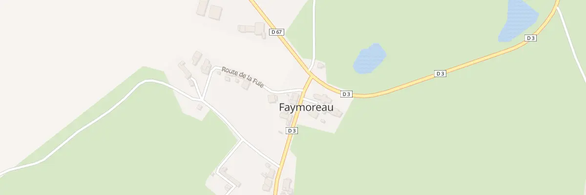 Plan du 15 Rte de Fontenay le Comte à Faymoreau