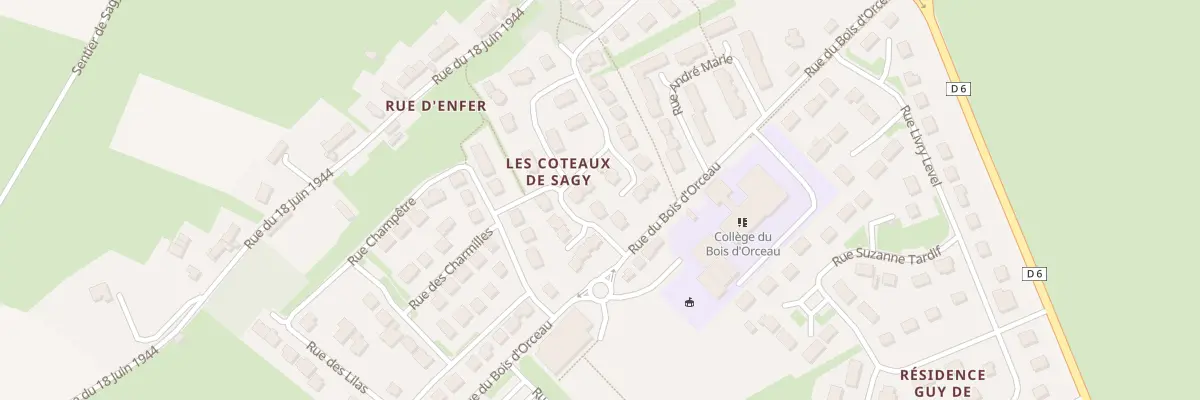 Plan du 3 Rue Édith Piaf à Tilly-sur-Seulles