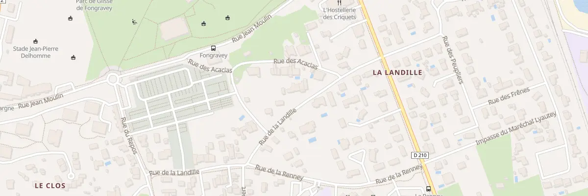 Plan du 32 Rue de la Landille à Blanquefort
