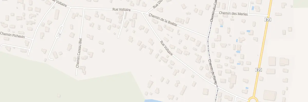 Plan du 502 Rue Voltaire au Pian-Médoc