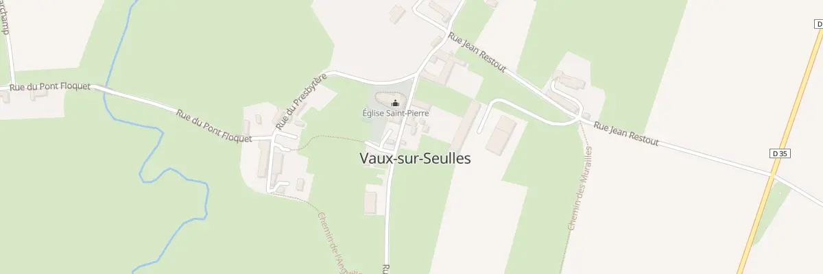 Plan du 53 Rue des Hauts Vents à Vaux-sur-Seulles
