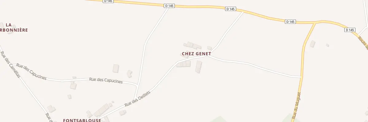 Plan du 22 Rue des Oeillets à Saint-Bonnet-sur-Gironde