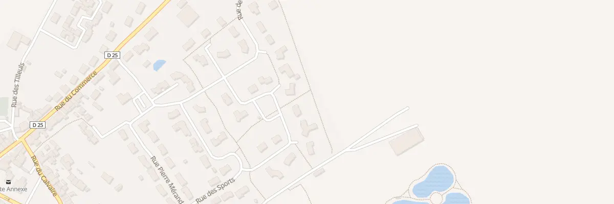 Plan du 19 Rue de la Gagnerie à La Plaine