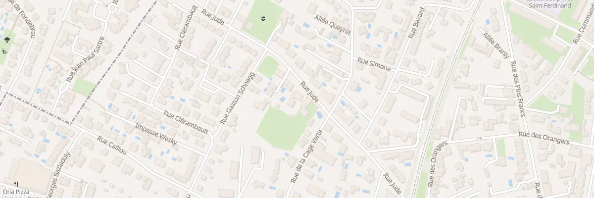 Plan du 62 Rue Jude à Bordeaux