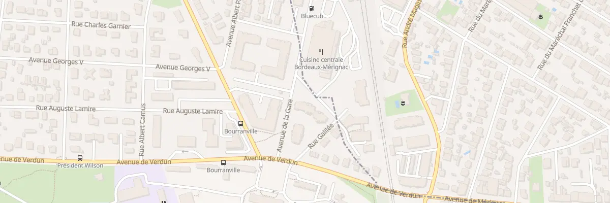Plan du 4 Rue Pierre-Paul Riquet à Mérignac