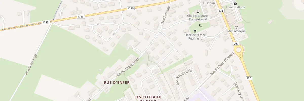 Plan du 9 Rue du 18 Juin 1944 à Tilly-sur-Seulles