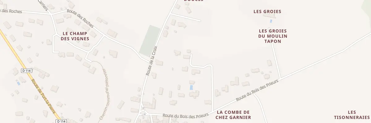 Plan du 19B Rte du Bois des Prieurs à Saint-Vaize