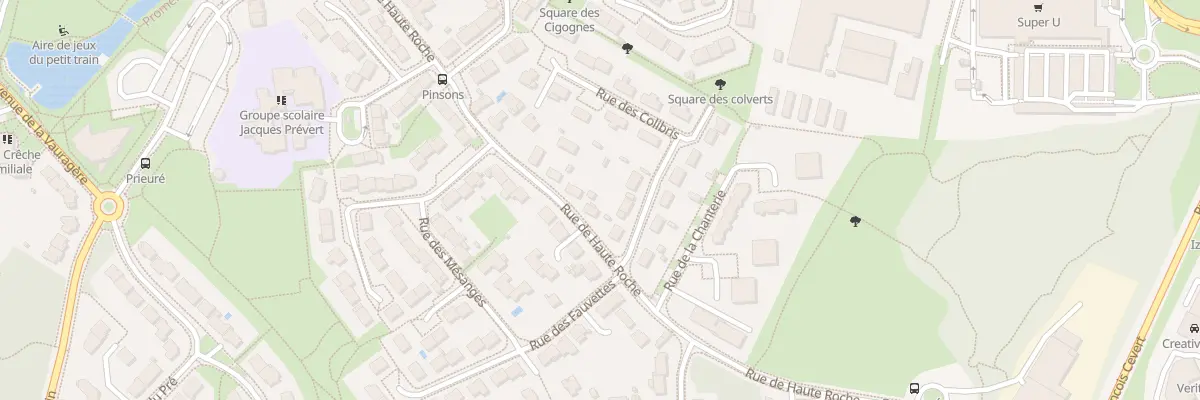 Plan du 15 Rue de Haute Roche à Beaucouzé