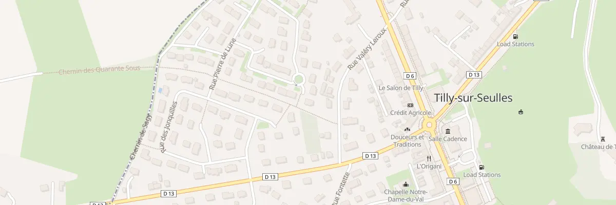 Plan du 16 Rue Rose des Neiges à Tilly-sur-Seulles