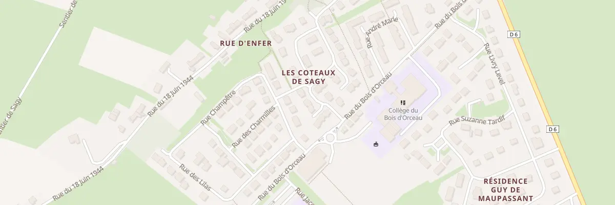 Plan du 4 Rue Édith Piaf à Tilly-sur-Seulles