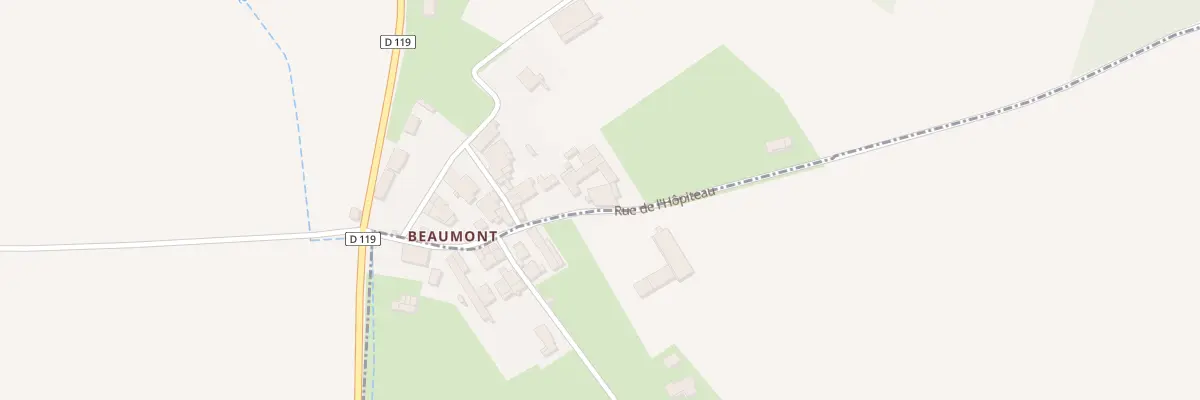 Plan du 8 Rue de l’Hopiteau à Marsais
