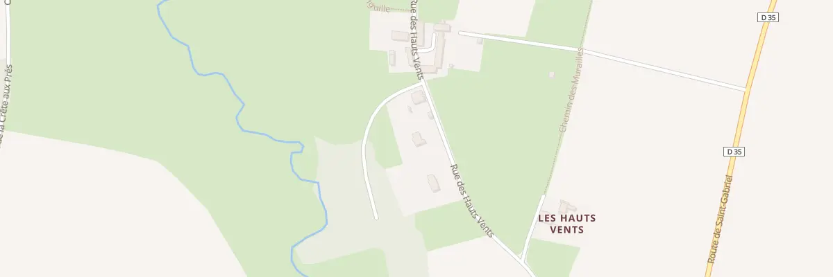 Plan du 372 Rue des Hauts Vents à Vaux-sur-Seulles