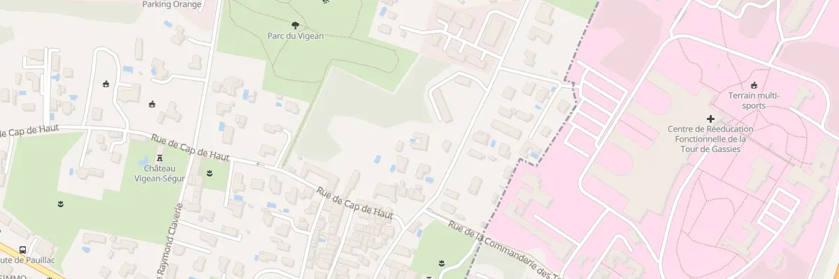 Plan du 22 Rue du College Technique à Eysines