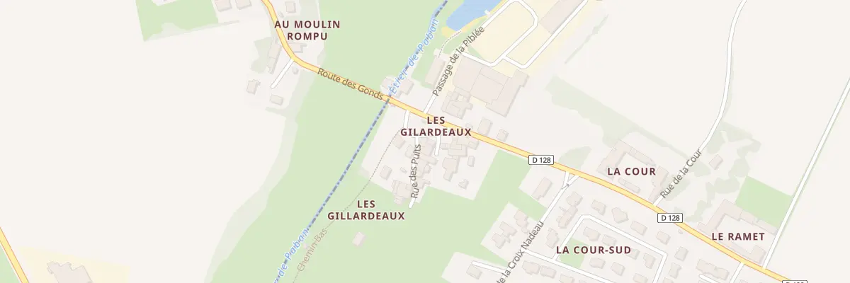 Plan du 1 Rue des Puits aux Gonds