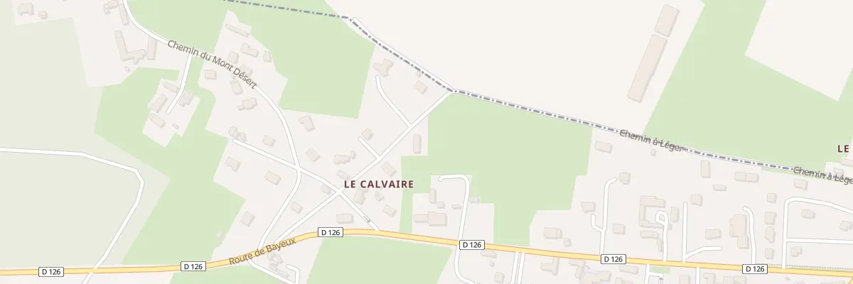 Plan du 4 Che de Beauvais à Esquay-sur-Seulles