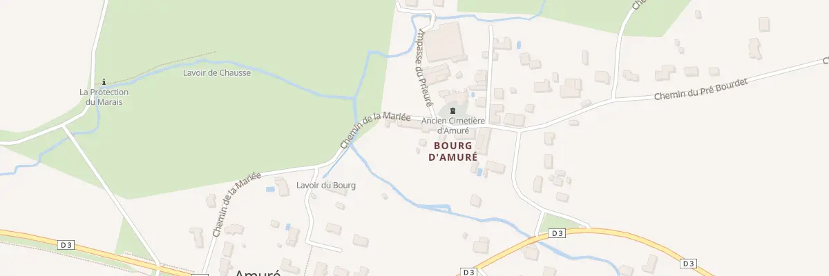 Plan du 1 Che de la Mariée à Amuré