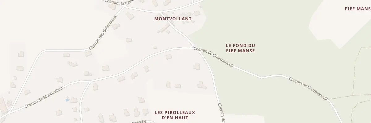 Plan du 44 Che de Montvollant à Bussac-sur-Charente