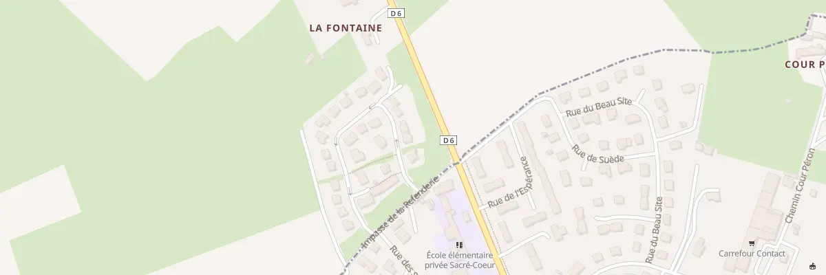 Plan du 3 Rue de la Petite Fontaine à Bucéels
