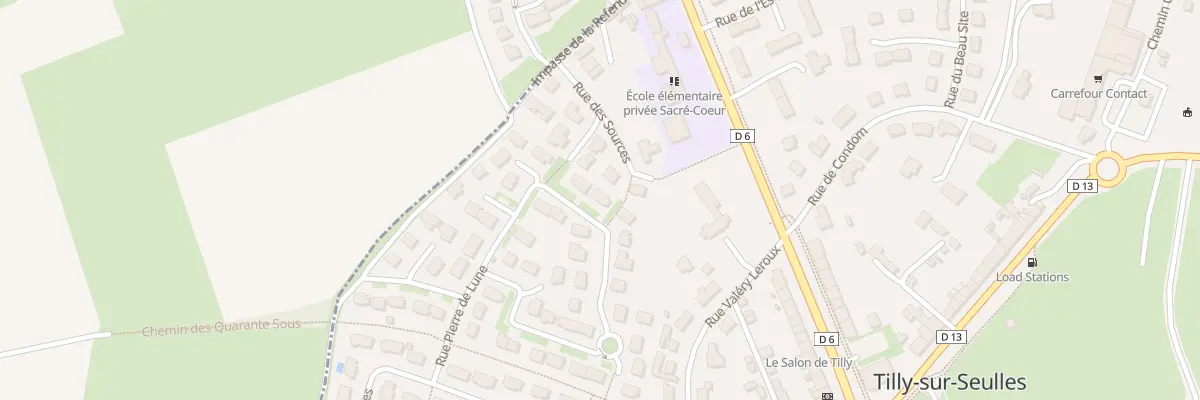 Plan du 34 Rue Rose des Neiges à Tilly-sur-Seulles