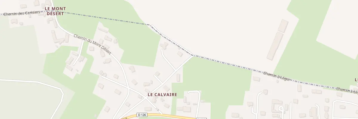 Plan du 5 Che de Beauvais à Esquay-sur-Seulles