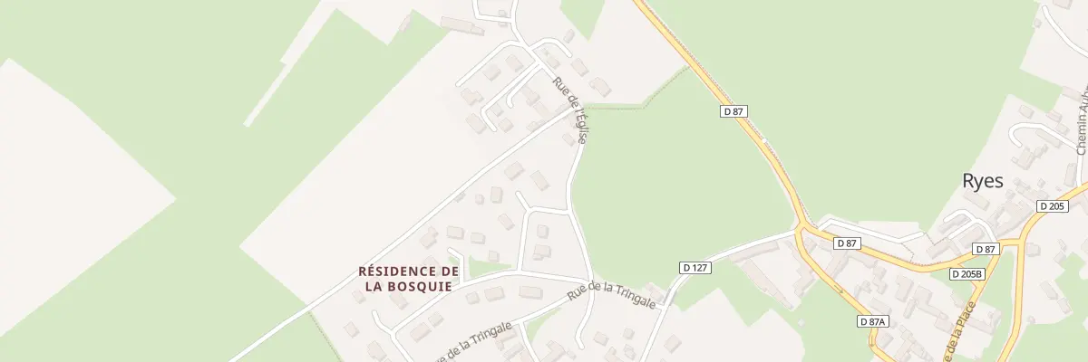 Plan du 2 Rue Le Pre Clair à Ryes