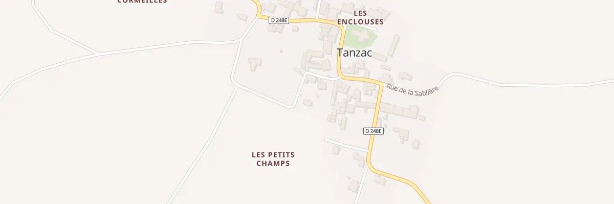 Plan du 11 Rue des Petits Champs à Tanzac
