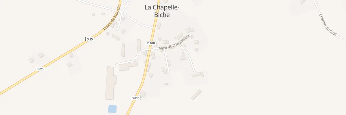 Plan du 2 Che de la Mare au Gros à La Chapelle-Biche