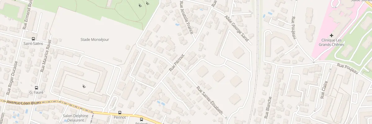 Plan du 44 Rue Perinot à Bordeaux
