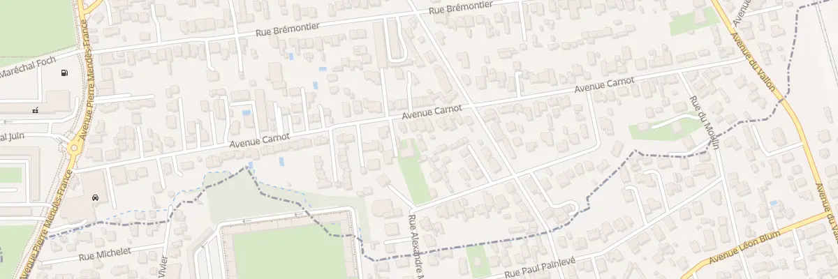 Plan du 48 Av Carnot à Mérignac