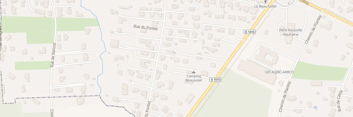 Plan du 30 Rue du Pontet à Gradignan