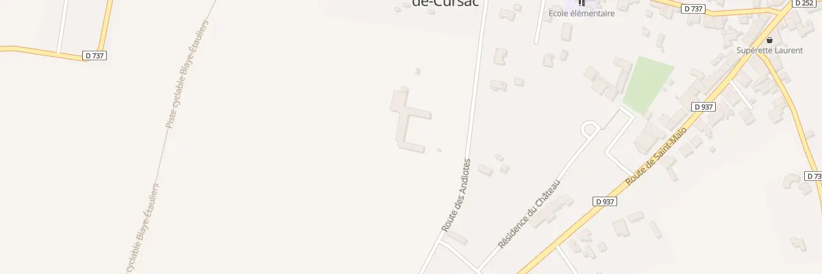 Plan du 5 Andiote à Saint-Seurin-de-Cursac
