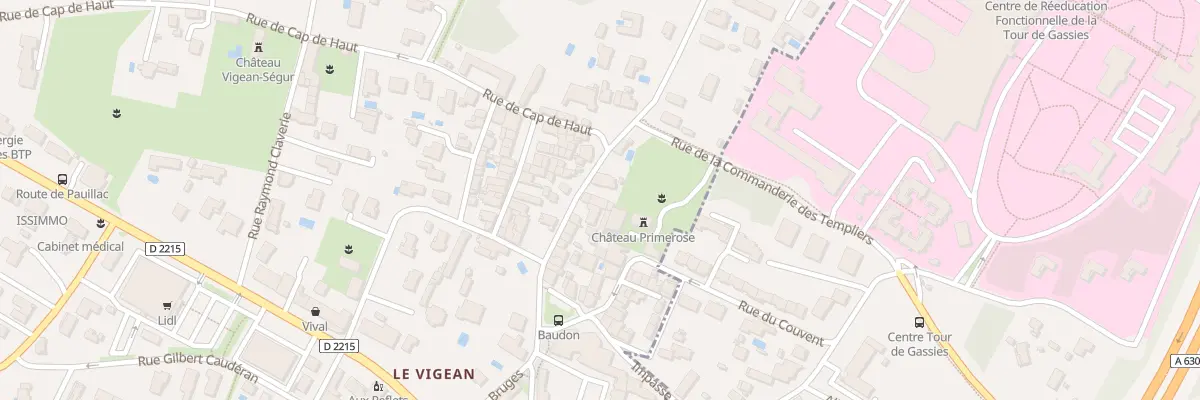 Plan du 63 Rue du College Technique à Eysines