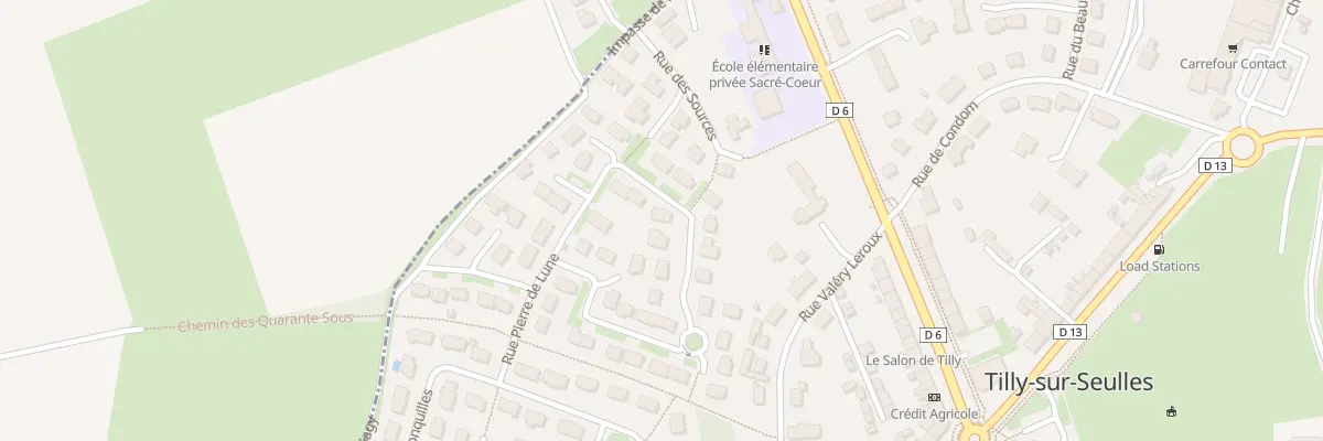 Plan du 17 Rue Rose des Neiges à Tilly-sur-Seulles