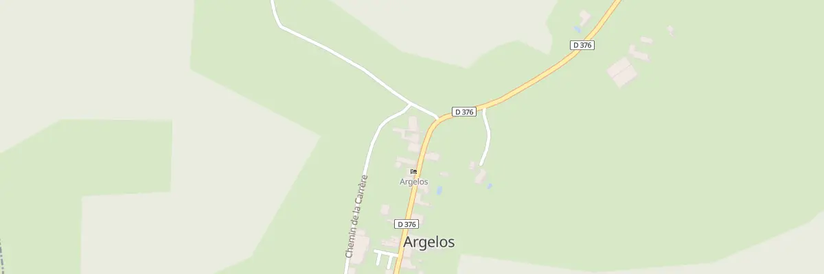 Plan du 443 Rte du Luy de France à Argelos