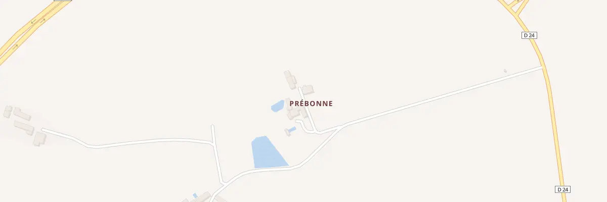 Plan du 1 Prebonne à Moulay