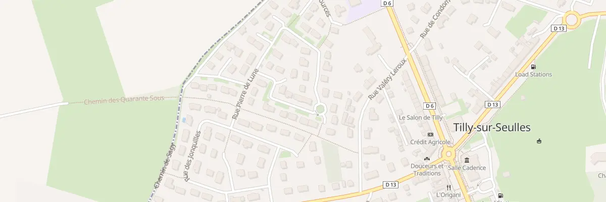 Plan du 9 Rue Rose des Neiges à Tilly-sur-Seulles