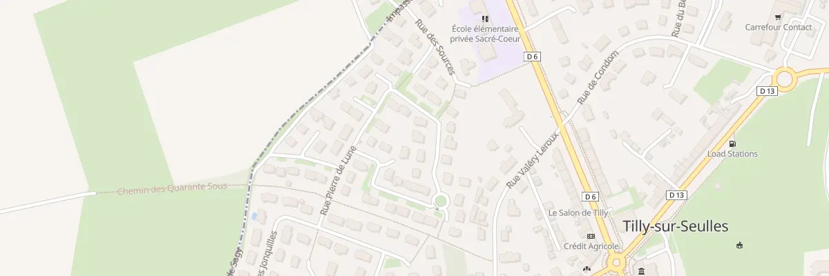 Plan du 15 Rue Rose des Neiges à Tilly-sur-Seulles