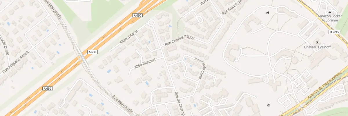 Plan du 4 Rue Marie Curie à Eysines
