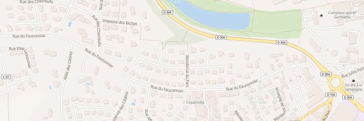 Plan du 16 Res du Parc à Mayenne