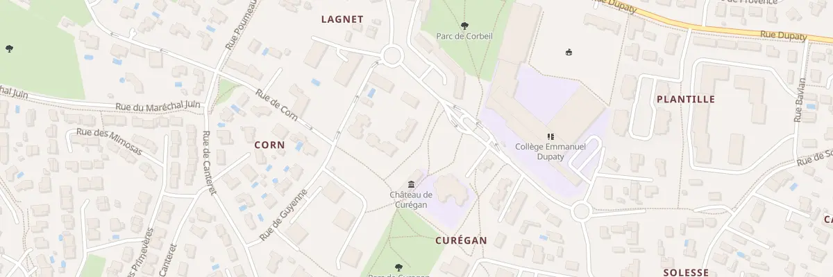 Plan du 15 Rue de Lattre de Tassigny à Blanquefort