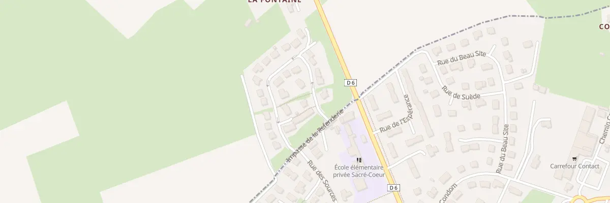 Plan du 2 Rue de la Petite Fontaine à Bucéels