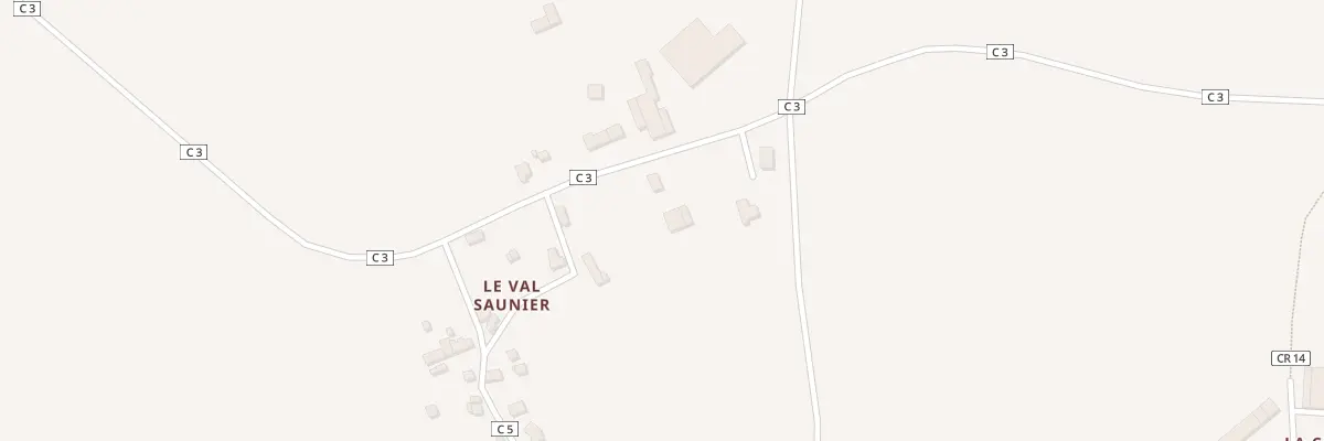 Plan du 21 Le Val Saunier à Saint-Paul