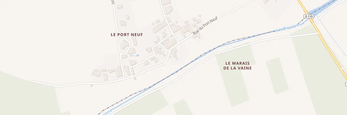 Plan du 5086 Le Port Neuf à Torxé