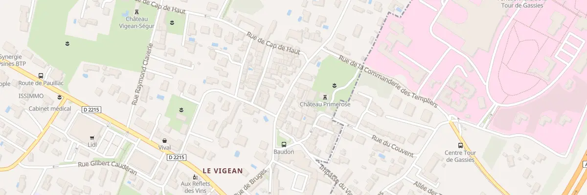 Plan du 65B Rue du College Technique à Eysines